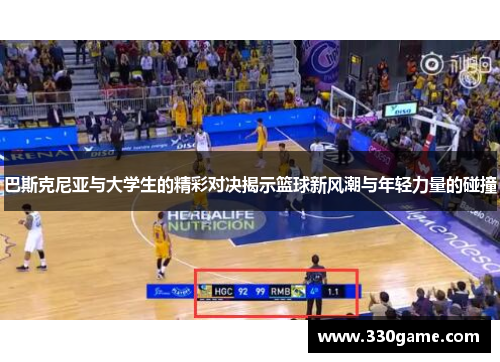 巴斯克尼亚与大学生的精彩对决揭示篮球新风潮与年轻力量的碰撞